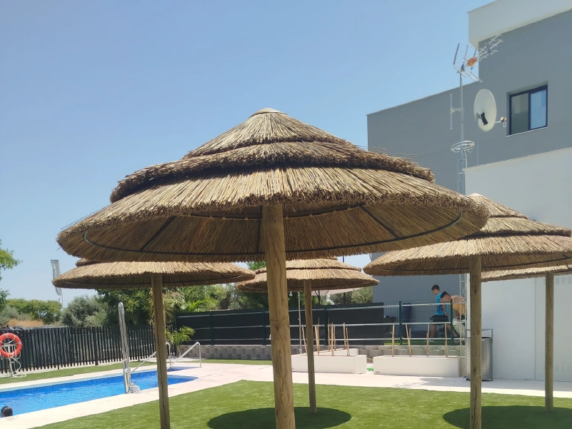 Sombrillas de Junco Africano con Escalón - Naturajunco